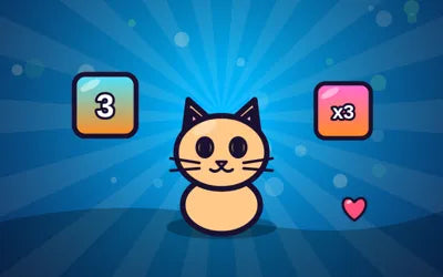 Kitty Tile Trio game